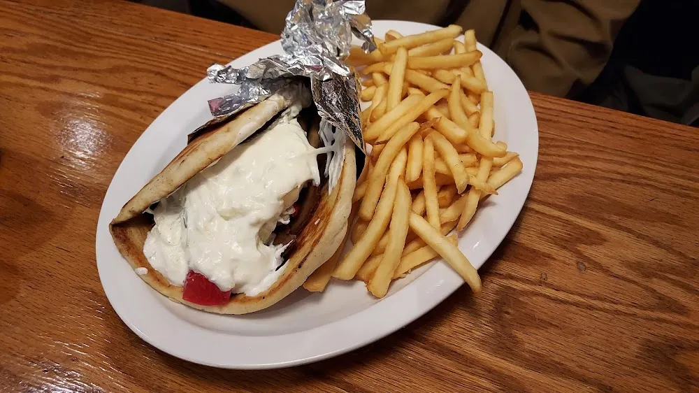 Gyro Sandwich with Fries